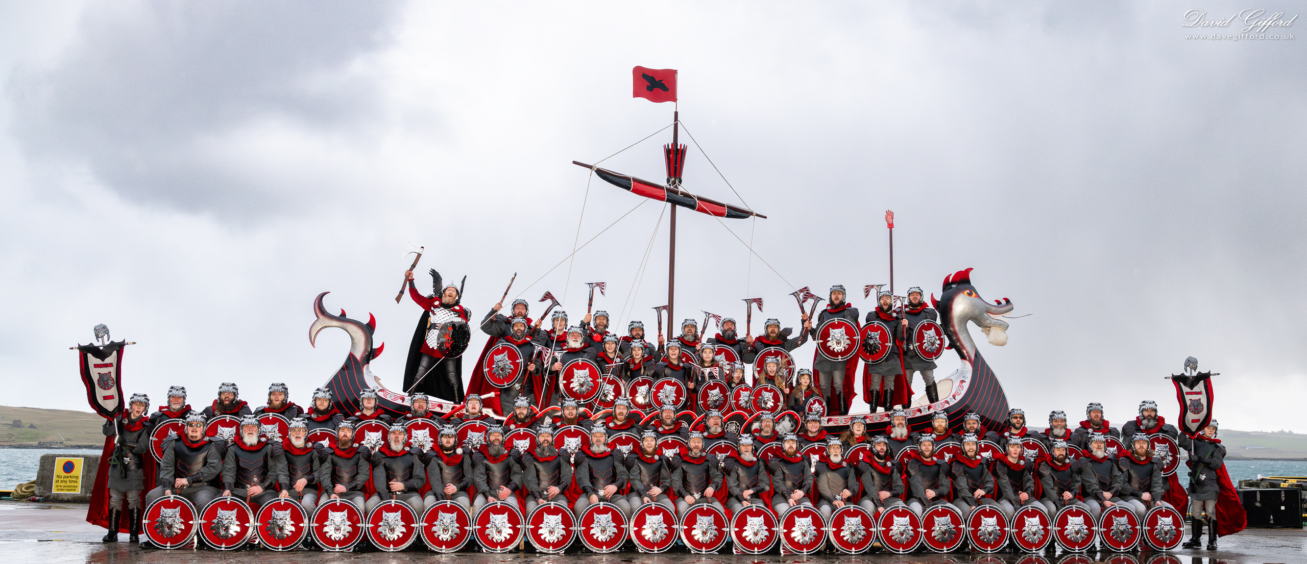 Photo: Up Helly Aa 2026: Jarl Squad and Galley